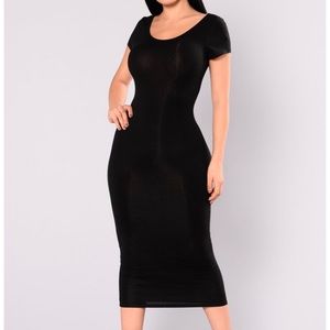 Fashion Nova Black Dress